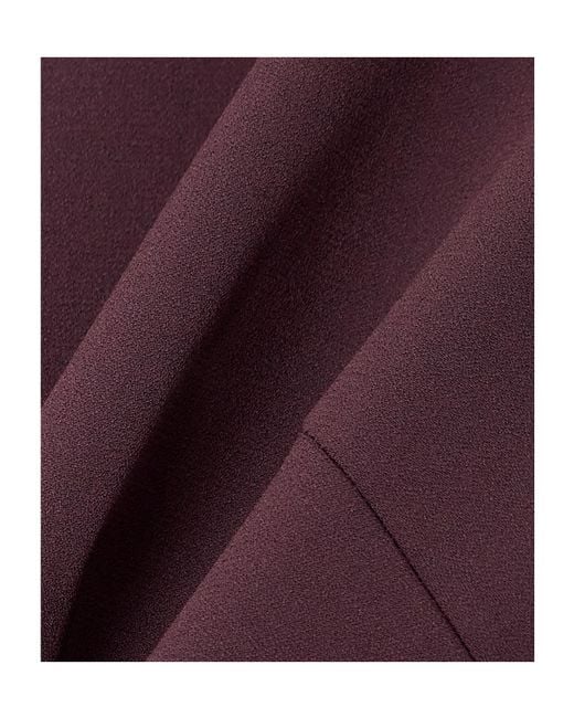 Alex Perry Purple Crepe Gown