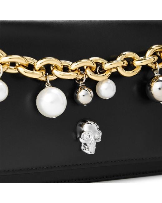McQueen Black Mini Crossbody Bag