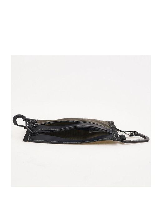 And Wander Black Mini Wallet for men