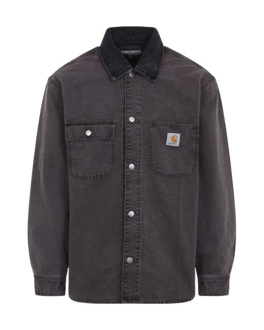 Carhartt Black Mitch Shirt Jacket for men