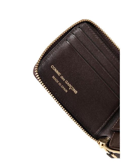 Comme des Garçons Gray Zip Wallet