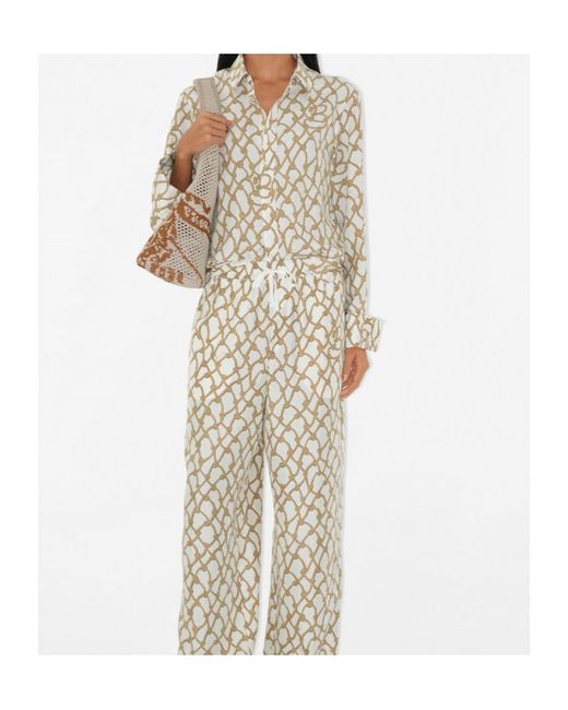 Burberry Natural Knot Silk Shirt