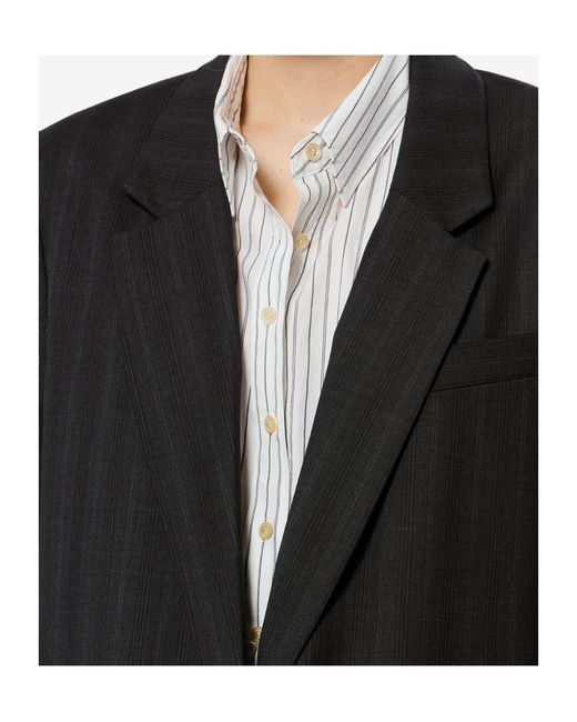 Isabel Marant Black Nerix Wool Jacket