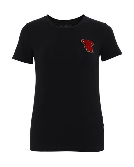 Emporio Armani Black Decal T-Shirt