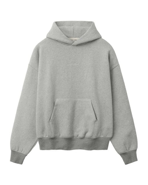 Fear Of God Gray Signature Classic Hoodie for men