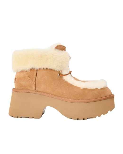 Ugg Natural Solid Color Snug Boots