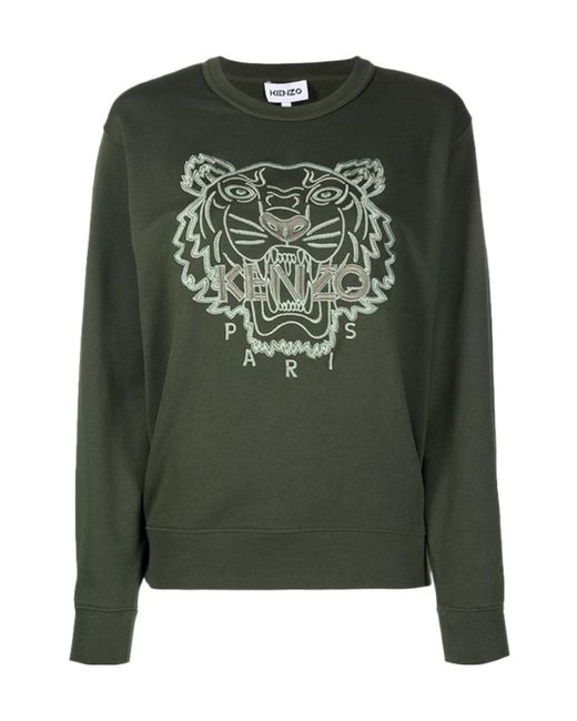 KENZO Green Logo Sweater