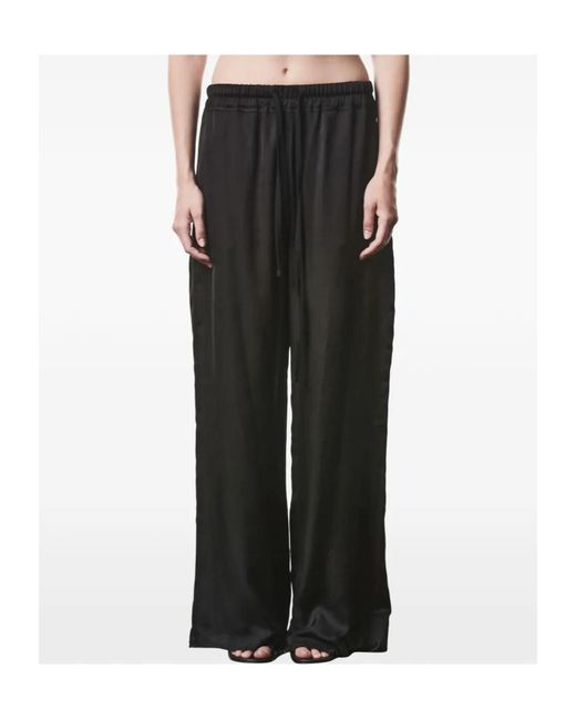 Thom Krom Blue Drawstring Pants