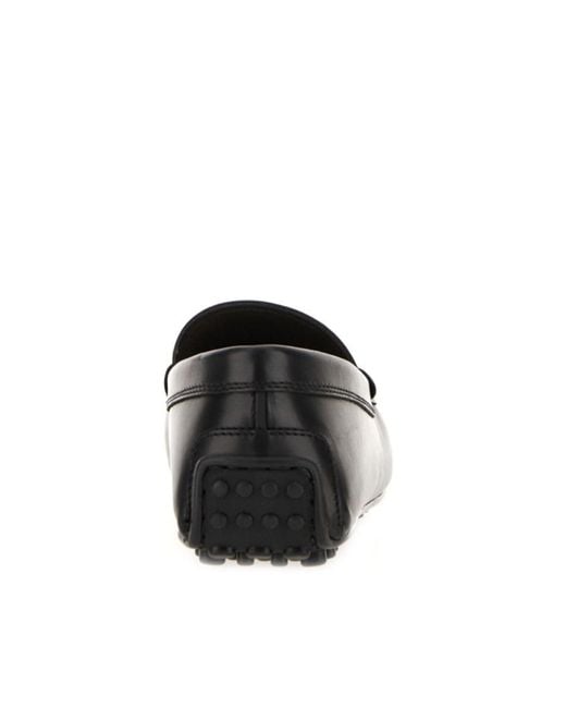 Tod's Black City Gommino Driving Loafers for men