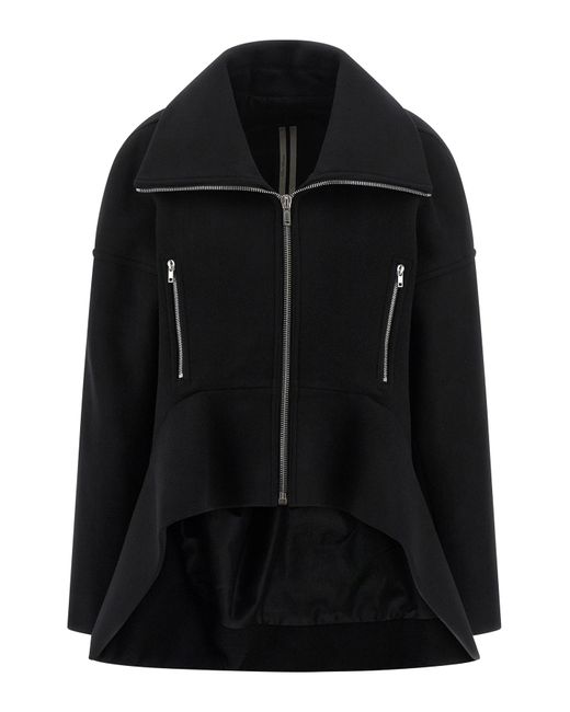 Rick Owens Black 'Draculimo' Coat