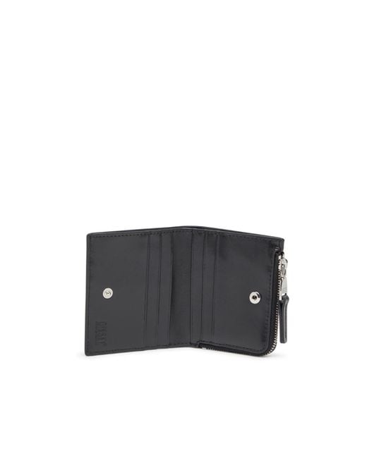 DIESEL Black 1Dr Bi-Fold Wallet