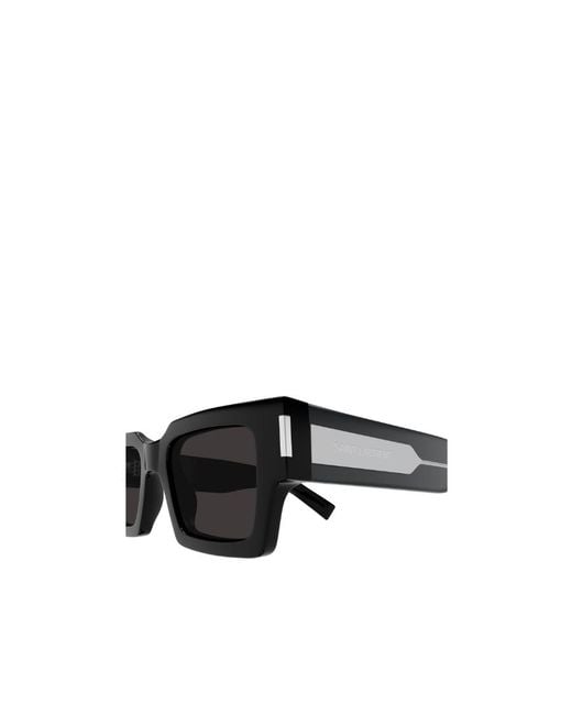 Saint Laurent Black Eyewear Core Square Frame Sunglasses for men