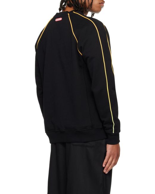 Casablanca Black Relaxed Fit Sweatshirt for men