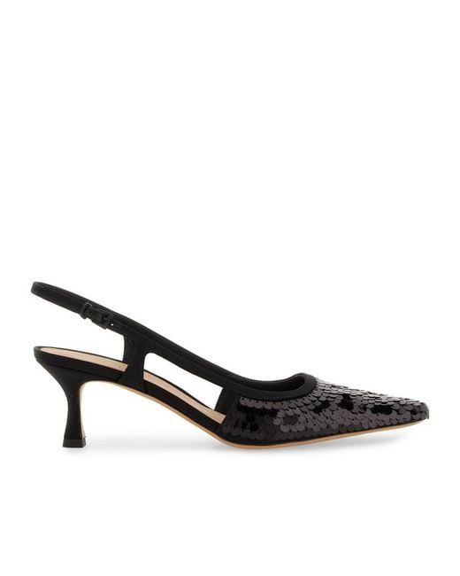 Roberto Festa Black Slingback Siviglia Pumps