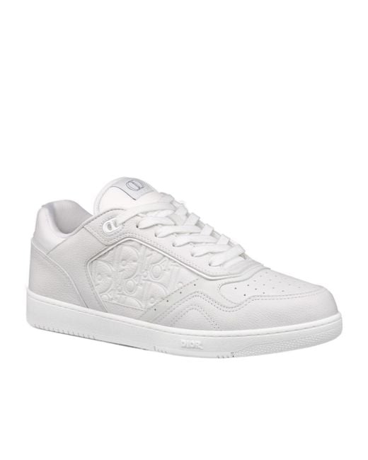 Dior White B27 Low-Top Sneaker for men