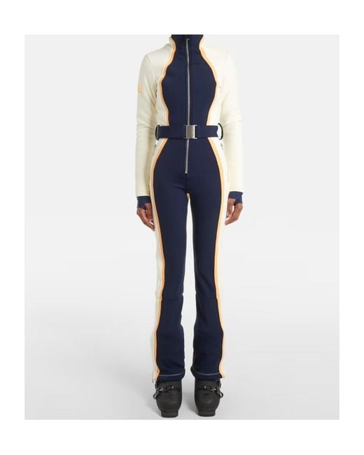 CORDOVA Blue Tirol Colorblock Ski Jumpsuit