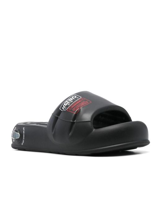 KENZO Black Logo Detailed Slides