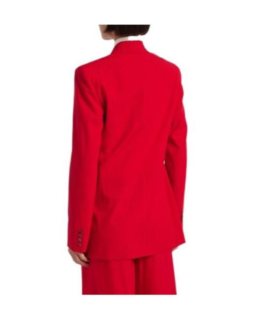 Ralph Lauren Red Fitted Blazer