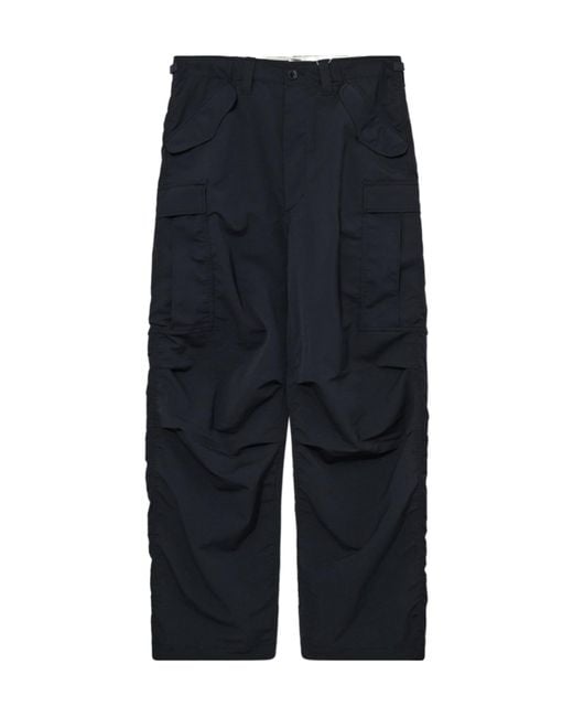 Nanamica Blue Alphadry Field Work Pants for men