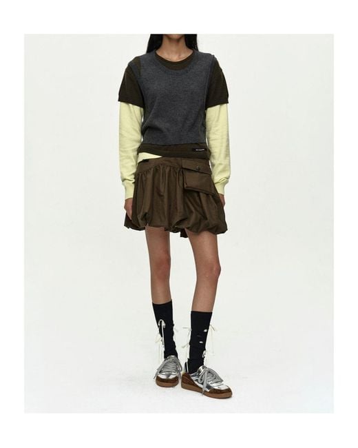 ANDERSSON BELL Black Layered Sweaters