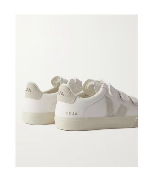 Veja White Recife Low-Top Sneakers for men