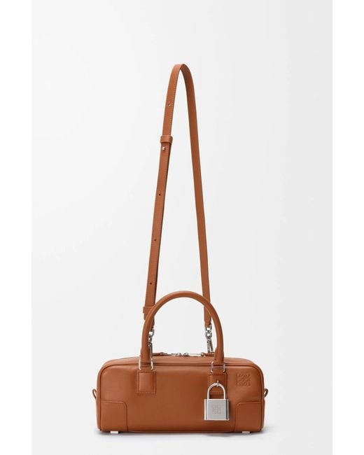 Loewe Brown Amazona 23 Cropped Bag