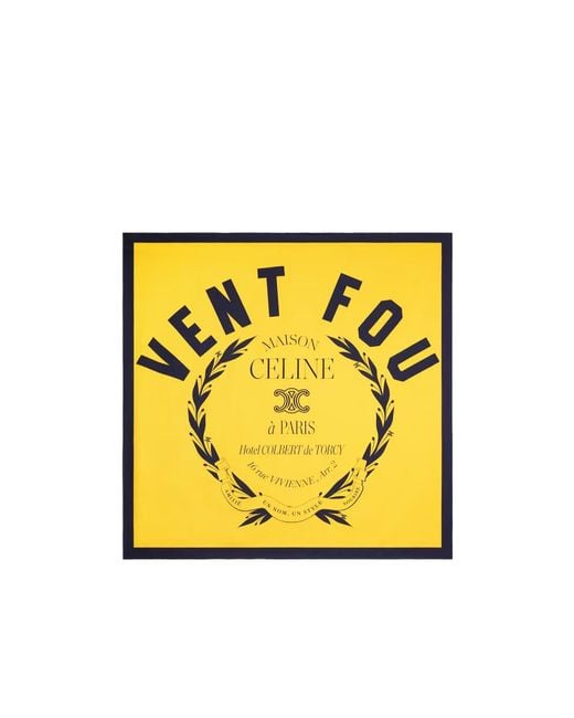 Céline Yellow Square