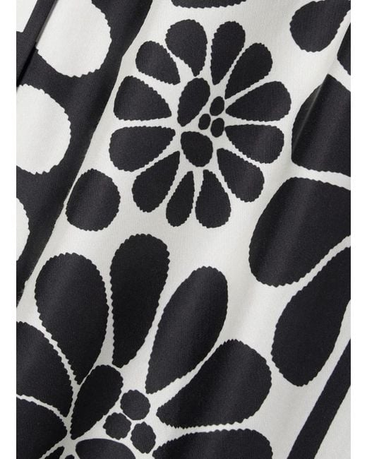 Farm Rio White Long Sleeve Dress