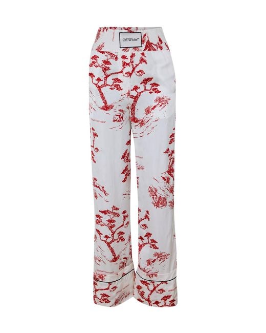 Off-White c/o Virgil Abloh Red Pants