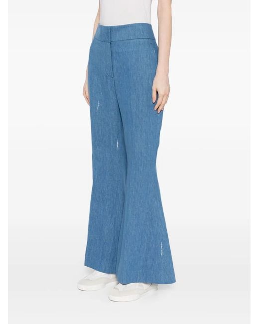 Gabriela Hearst Blue Marsh Trousers