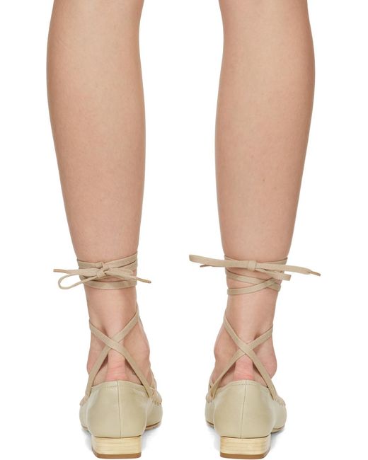 Lemaire Natural Lace Other Flat Shoes