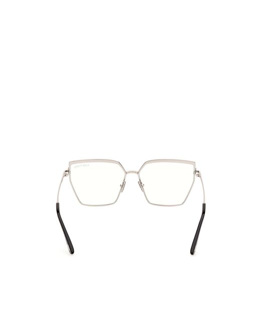 Tom Ford Natural Eyewear Butterfly Frame Glasses