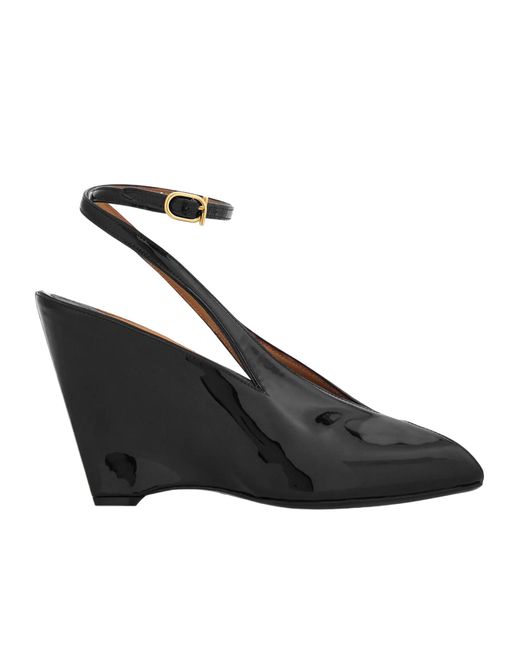 Ferragamo Brown Wedge-Heeled Platform Sandals
