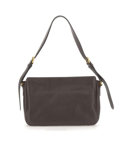 Gianni Chiarini Metallic Laura Triple-Compartment Shoulder Bag