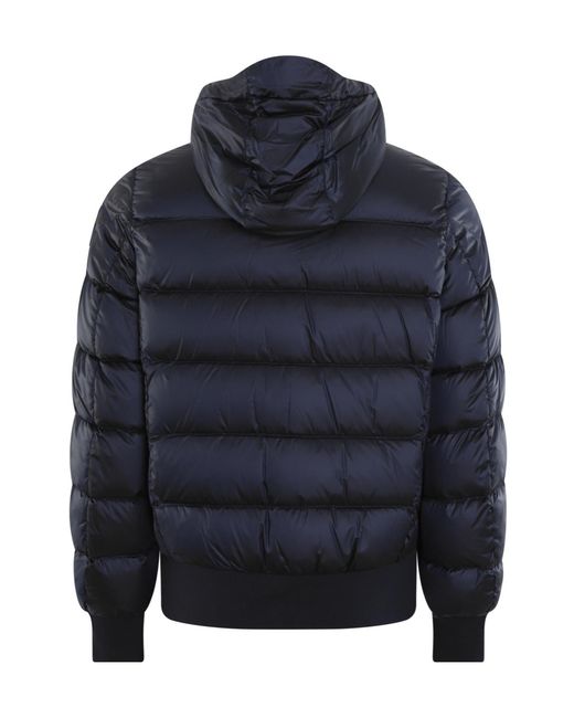 Parajumpers Blue Hooded Cotton Suit for men