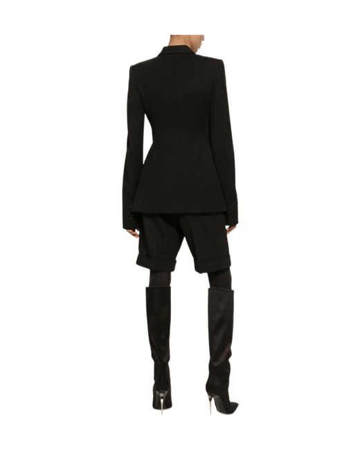 Dolce & Gabbana Black 'Dolce' Tuxedo Blazer