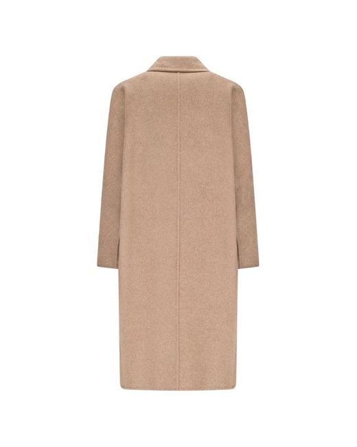 Max Mara Natural Ardenne Long-Sleeved Coat