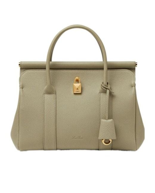Loro Piana Metallic Loom Bag L25 Shoulder Bag