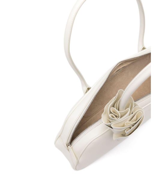 Magda Butrym White Brigitte Shoulder Bag