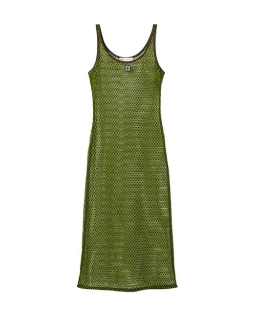 Tory Burch Green Maxi Dress