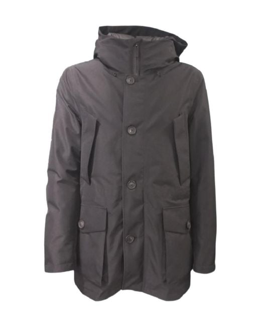 Woolrich Gray Parka for men