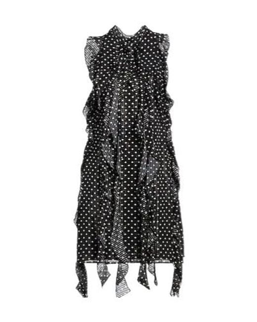 Burberry Black Polka Dot Dress