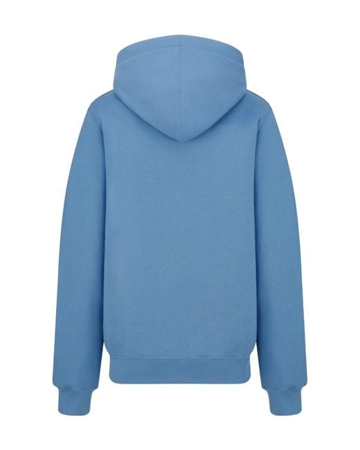 Dior Cd Icon Hooded Sweatshirt in Blue for Men | Lyst