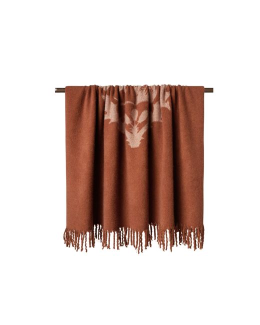Loro Piana Brown Fringed Blanket