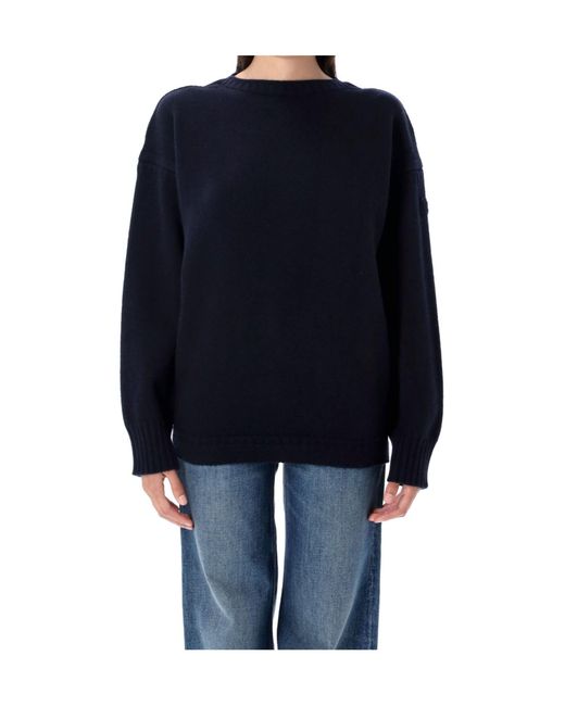 Chloé Blue Chlo Crewneck Knitted Jumper