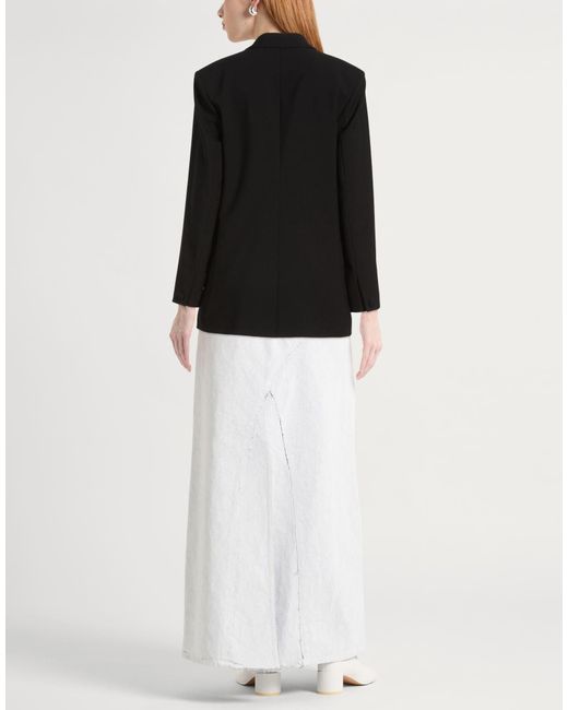 Rag & Bone Black Double-Breasted Blazer