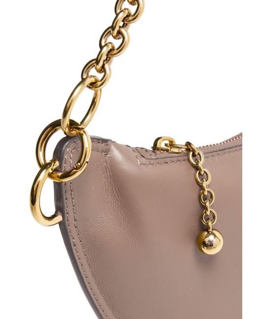 Chloé White Chloé Icon Shoulder Bag