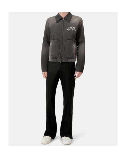 Amiri Black Hollywood Work Jacket for men
