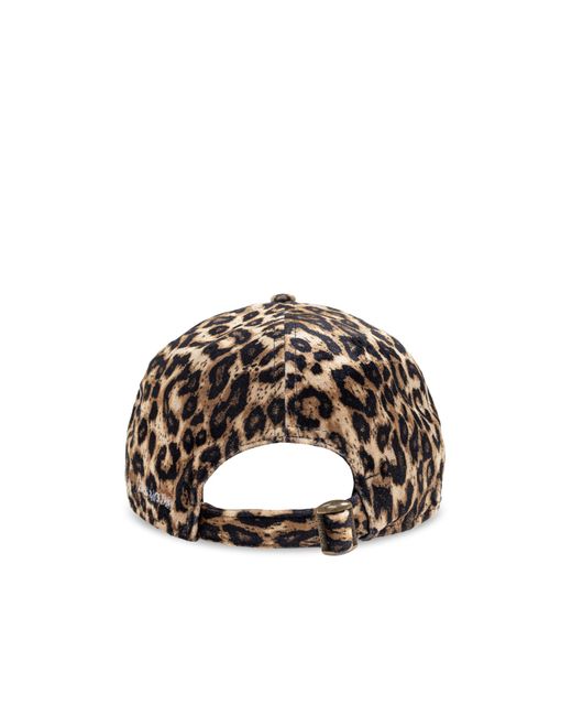 Zadig & Voltaire Multicolor Animal Print Baseball Cap