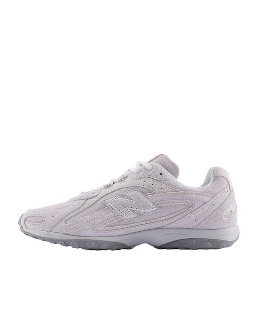 New Balance Gray 204L Lace-Up Sneakers for men